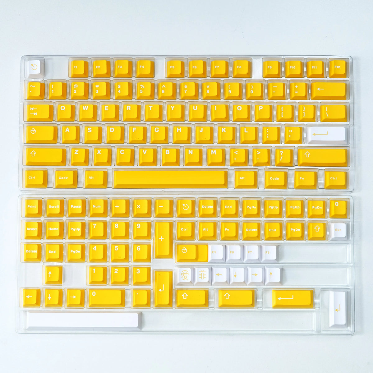 121 Keys Cherry Profile Keycaps Underworld Colorful Double Shot ABS Keycaps for Gateron MX Switches Gaming Keyboards
