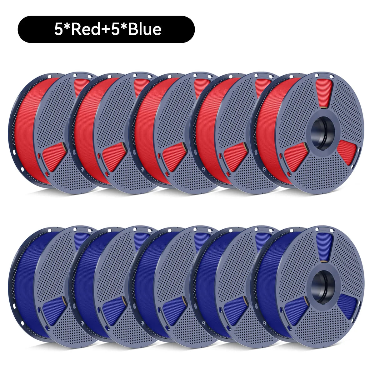 SUNLU PETG/Matte PLA Filament 10kg 1.75mm 1roll/kg(2.2lbs) For 3D Printers Wrapped Neatly Print Smoothly