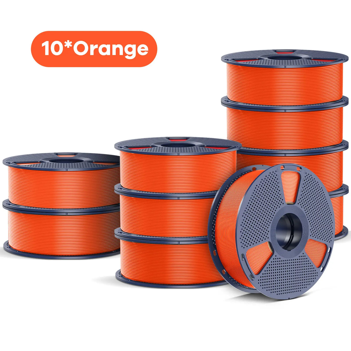 SUNLU PETG/Matte PLA Filament 10kg 1.75mm 1roll/kg(2.2lbs) For 3D Printers Wrapped Neatly Print Smoothly
