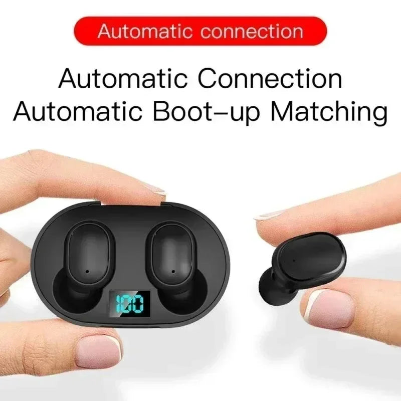 NEW E6S Bluetooth Earphones Wireless bluetooth headset Noise Cancelling Headsets With Microphone Headphones