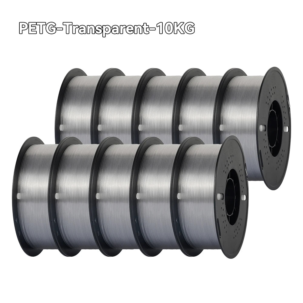 KINGROON 10KG 1.75mm PETG Filament Tangle-Free, High Quality 3D Printing Eco-friendly Plastic Consumables 22LBS, Vacuum Packaging 3D Printing