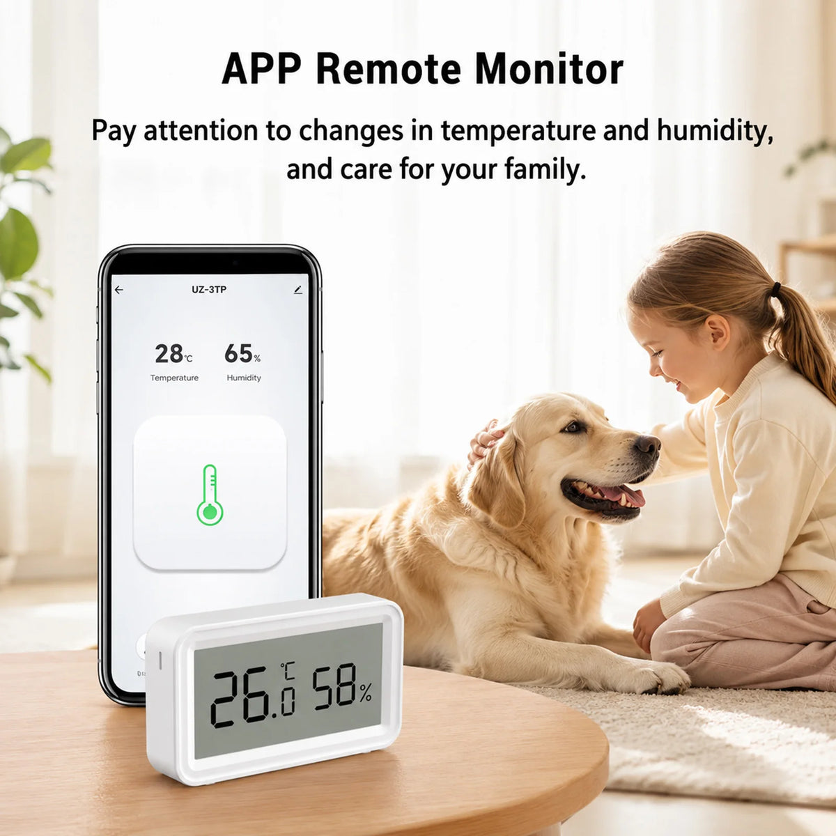 Zigbee 3.0 Temperature Humidity Sensor Smart Home Thermometer Hygrometer Works with Home Assistant ZHA Zigbee2MQTT Alexa  Yandex