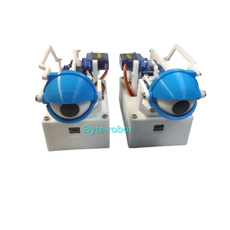 3D Printing One-eyed/Binocular Robotic Bionic Eye for Arduino Robot Kit With SG90 Web/APP Control ESP8266 Programmable Robot Eye