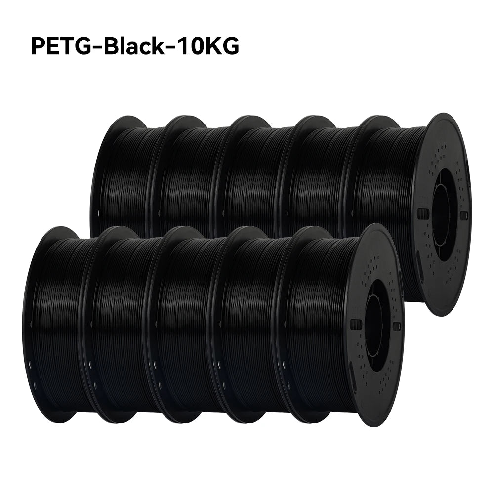 KINGROON 10KG 1.75mm PETG Filament Tangle-Free, High Quality 3D Printing Eco-friendly Plastic Consumables 22LBS, Vacuum Packaging 3D Printing