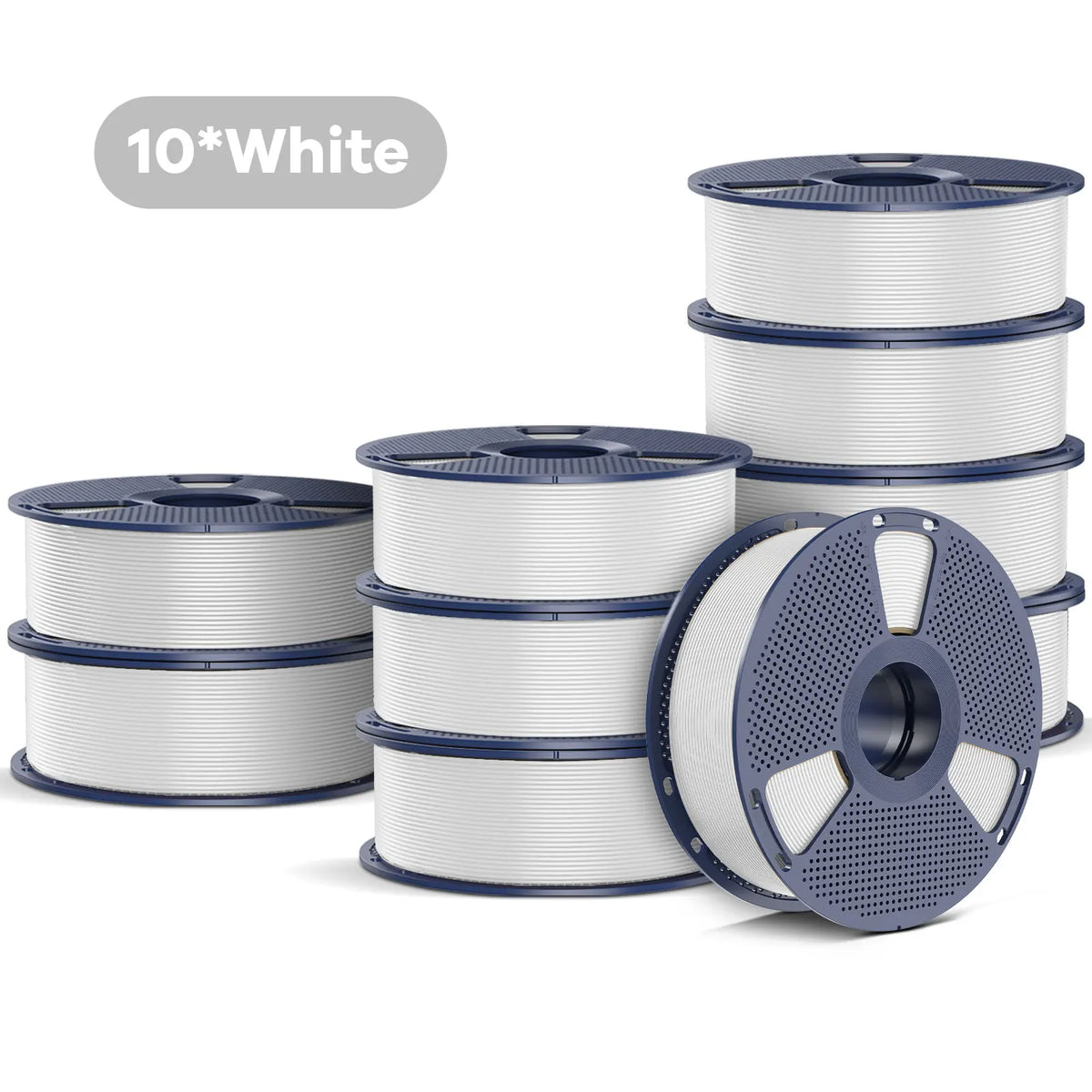 SUNLU PETG/Matte PLA Filament 10kg 1.75mm 1roll/kg(2.2lbs) For 3D Printers Wrapped Neatly Print Smoothly