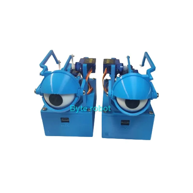 3D Printing One-eyed/Binocular Robotic Bionic Eye for Arduino Robot Kit With SG90 Web/APP Control ESP8266 Programmable Robot Eye