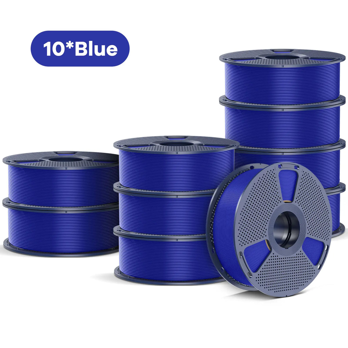 SUNLU PETG/Matte PLA Filament 10kg 1.75mm 1roll/kg(2.2lbs) For 3D Printers Wrapped Neatly Print Smoothly