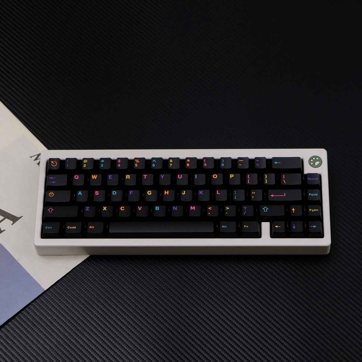 121 Keys Cherry Profile Keycaps Underworld Colorful Double Shot ABS Keycaps for Gateron MX Switches Gaming Keyboards