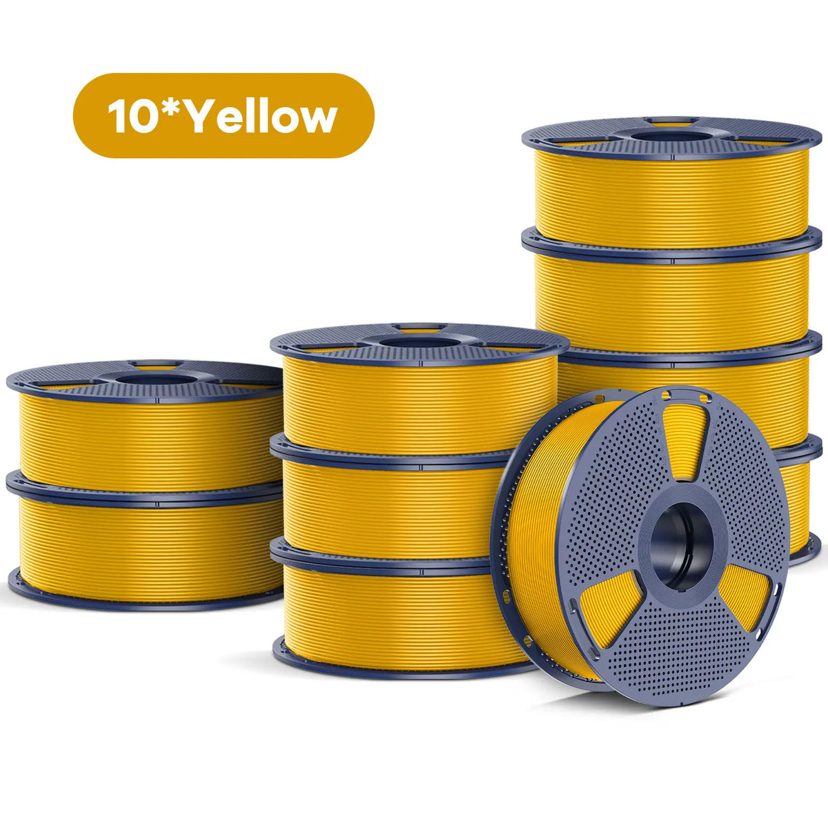 SUNLU PETG/Matte PLA Filament 10kg 1.75mm 1roll/kg(2.2lbs) For 3D Printers Wrapped Neatly Print Smoothly