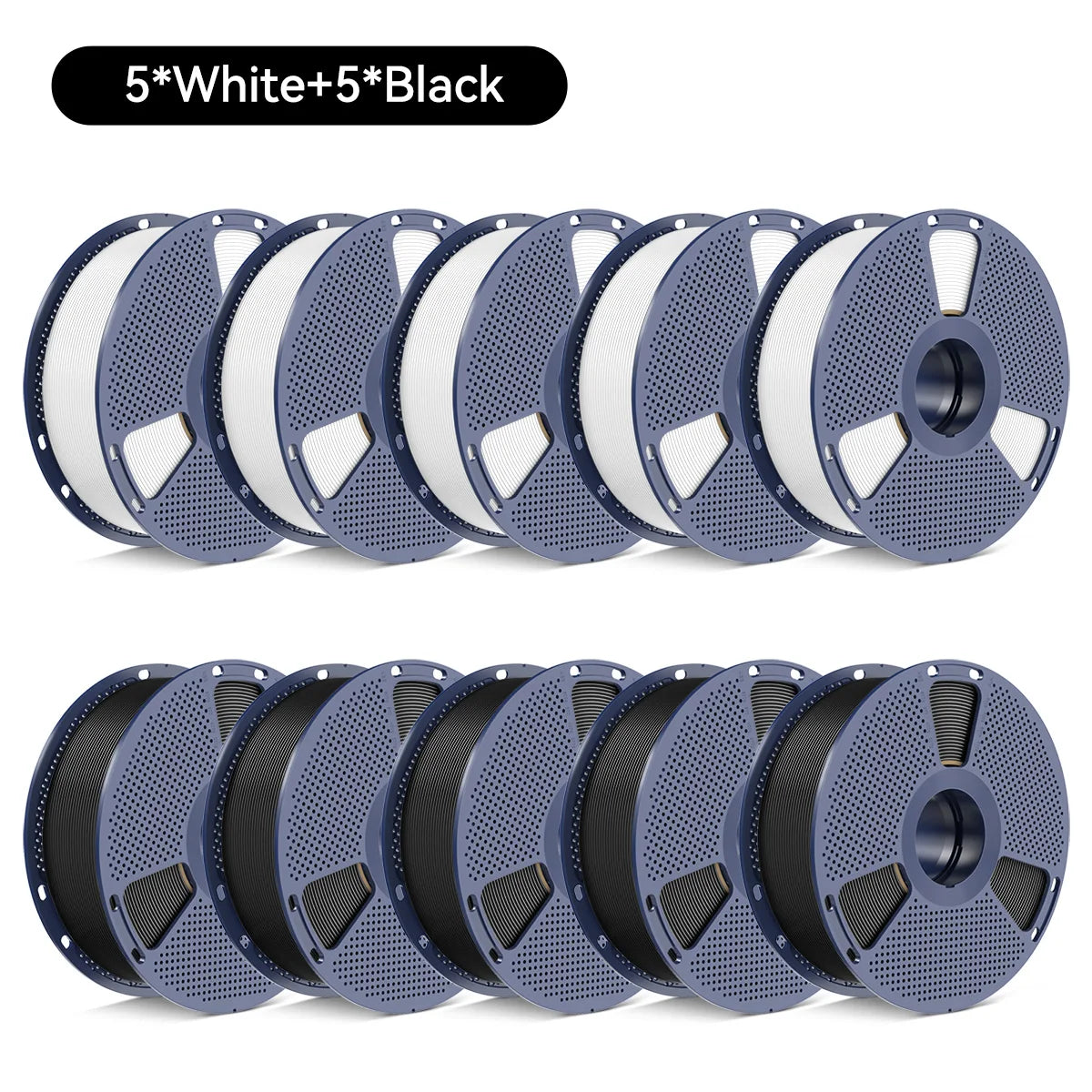 SUNLU PETG/Matte PLA Filament 10kg 1.75mm 1roll/kg(2.2lbs) For 3D Printers Wrapped Neatly Print Smoothly