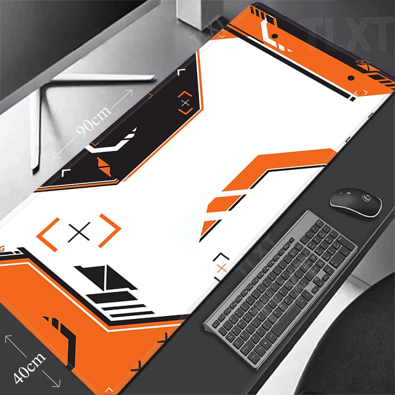 Printstream Gaming Mousepads Desk Rug Gamer Mousepad Large Mouse Mat Pink Desk Pads Keyboard Mats Big Mouse Pad Pc Deskpad 90x40