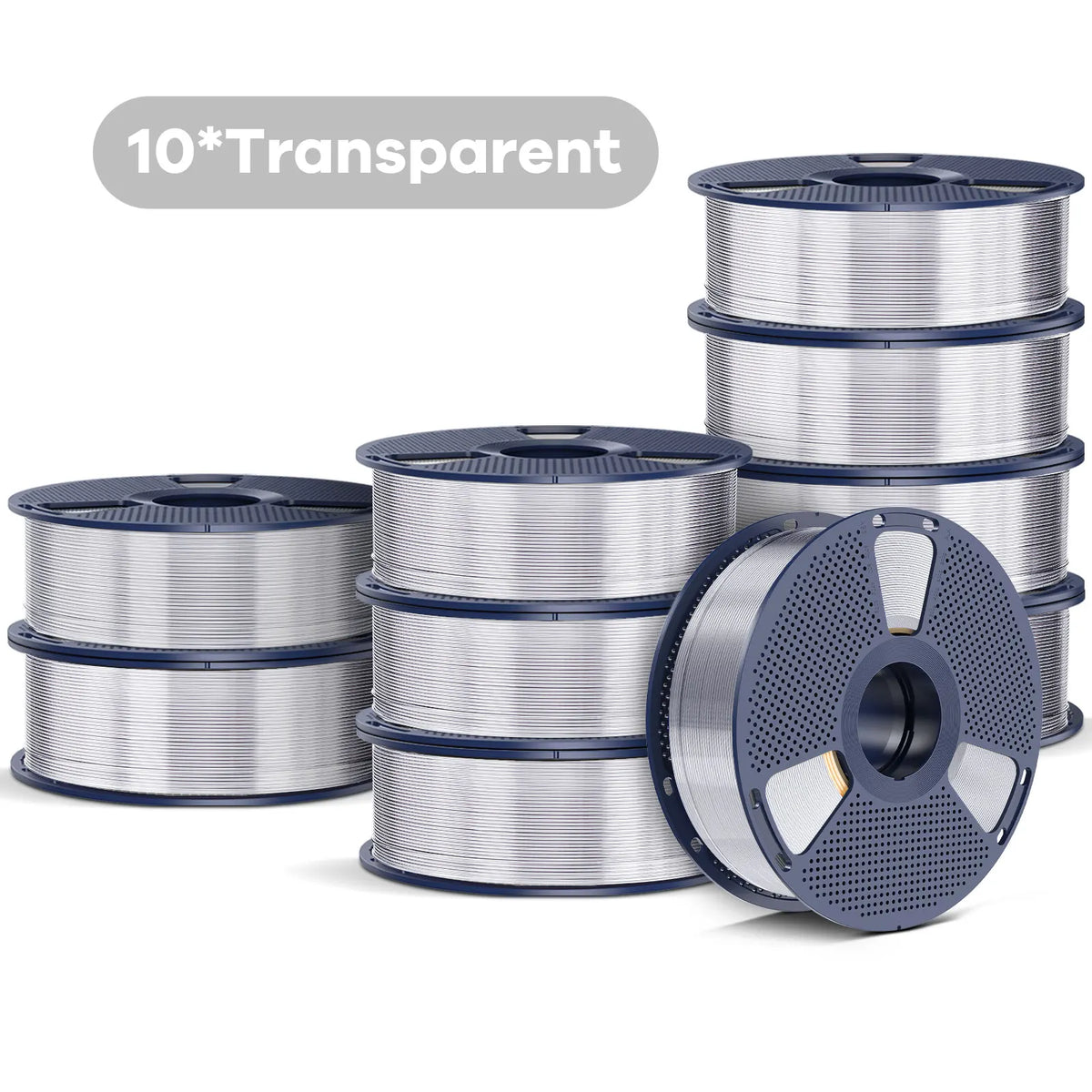 SUNLU PETG/Matte PLA Filament 10kg 1.75mm 1roll/kg(2.2lbs) For 3D Printers Wrapped Neatly Print Smoothly