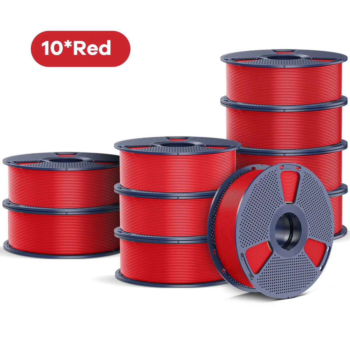 SUNLU PETG/Matte PLA Filament 10kg 1.75mm 1roll/kg(2.2lbs) For 3D Printers Wrapped Neatly Print Smoothly