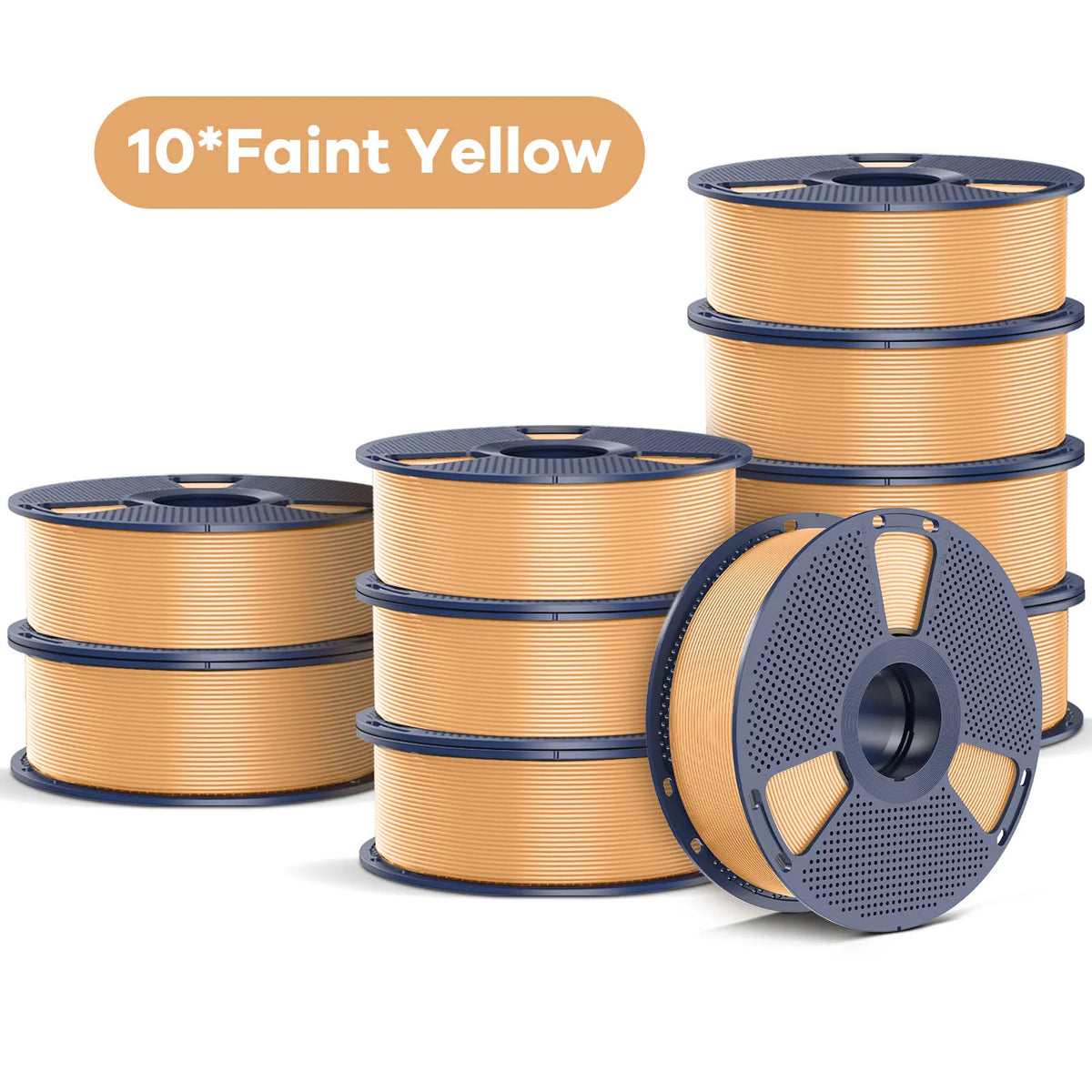 SUNLU PETG/Matte PLA Filament 10kg 1.75mm 1roll/kg(2.2lbs) For 3D Printers Wrapped Neatly Print Smoothly