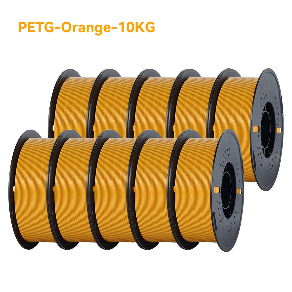 KINGROON 10KG 1.75mm PETG Filament Tangle-Free, High Quality 3D Printing Eco-friendly Plastic Consumables 22LBS, Vacuum Packaging 3D Printing