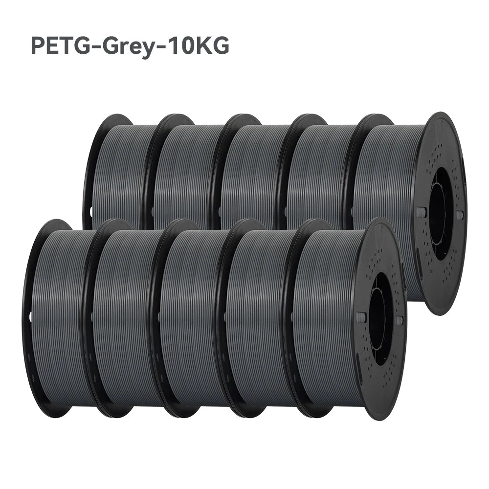 KINGROON 10KG 1.75mm PETG Filament Tangle-Free, High Quality 3D Printing Eco-friendly Plastic Consumables 22LBS, Vacuum Packaging 3D Printing