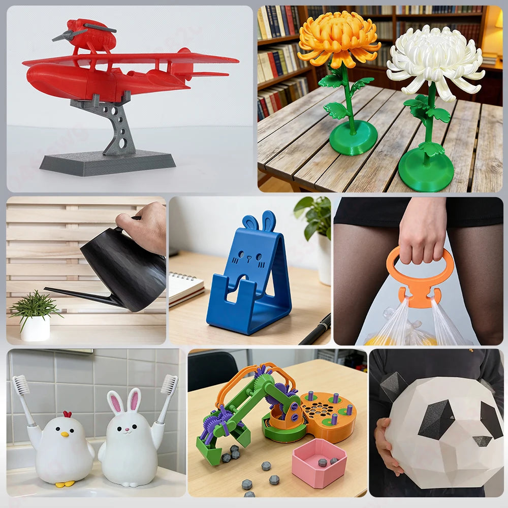 KINGROON 10KG 1.75mm PETG Filament High Quality 3D Printing Eco-friendly Plastic Material Vacuum Packaging 3D Printer Filament Fast Shipping