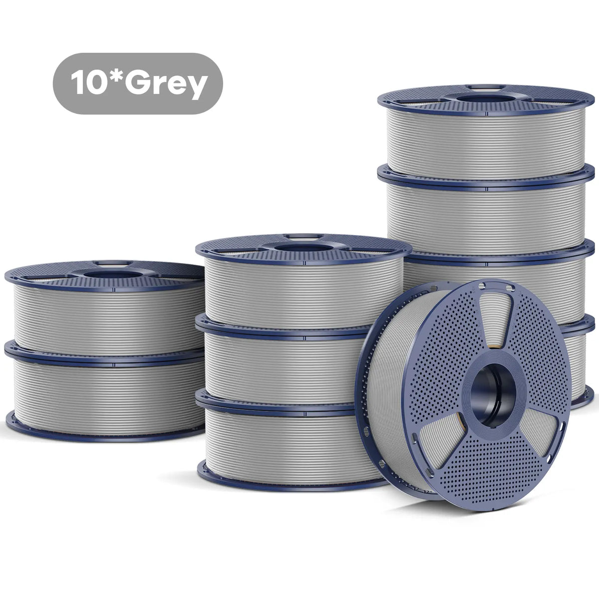 SUNLU PETG/Matte PLA Filament 10kg 1.75mm 1roll/kg(2.2lbs) For 3D Printers Wrapped Neatly Print Smoothly